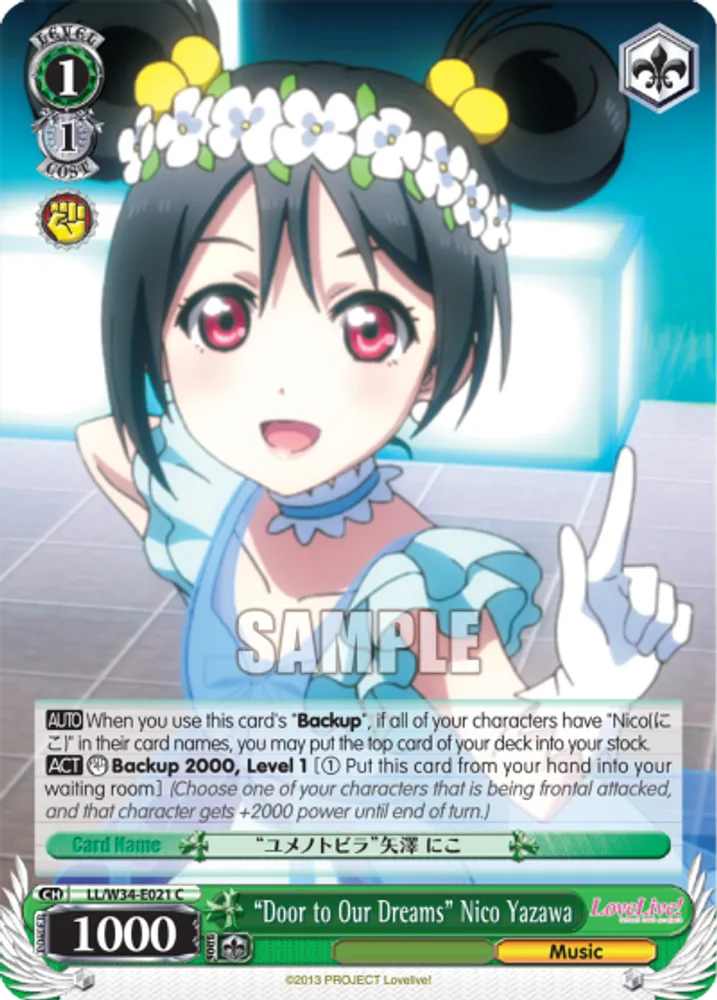 "Door to Our Dreams" Nico Yazawa