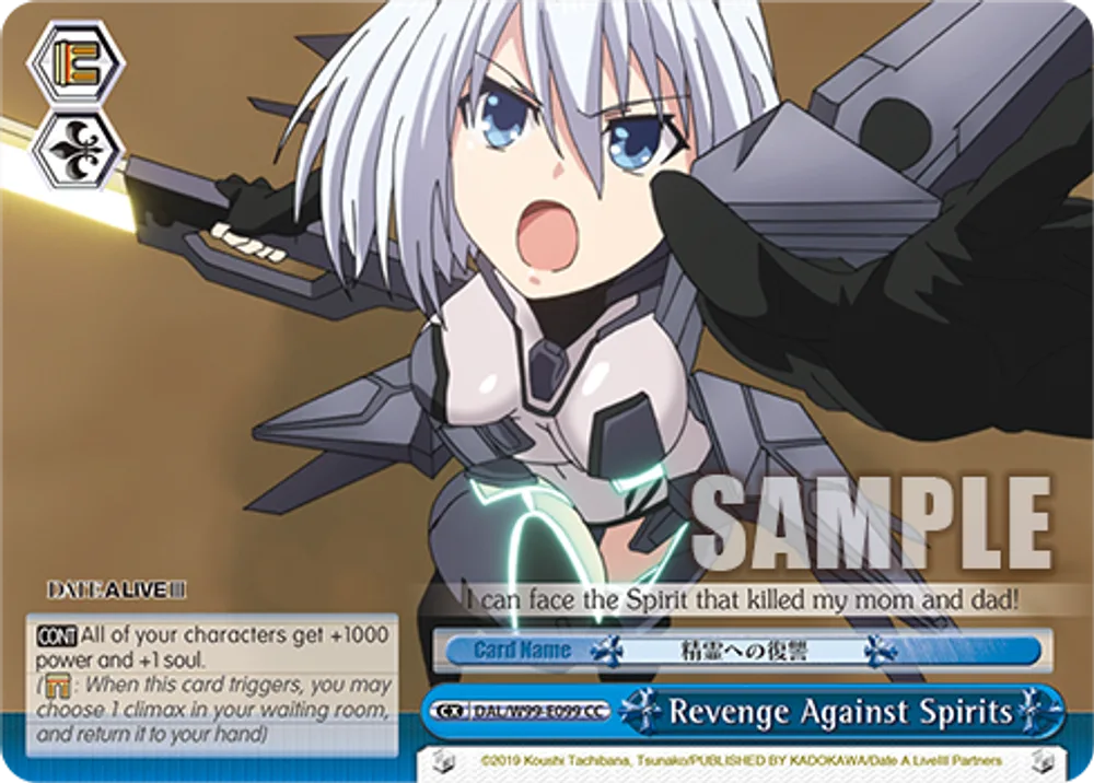 Revenge Against Spirits