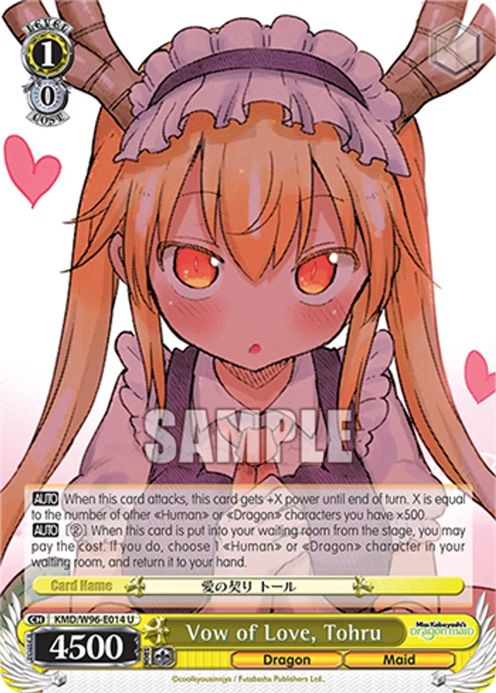 Vow of Love, Tohru
