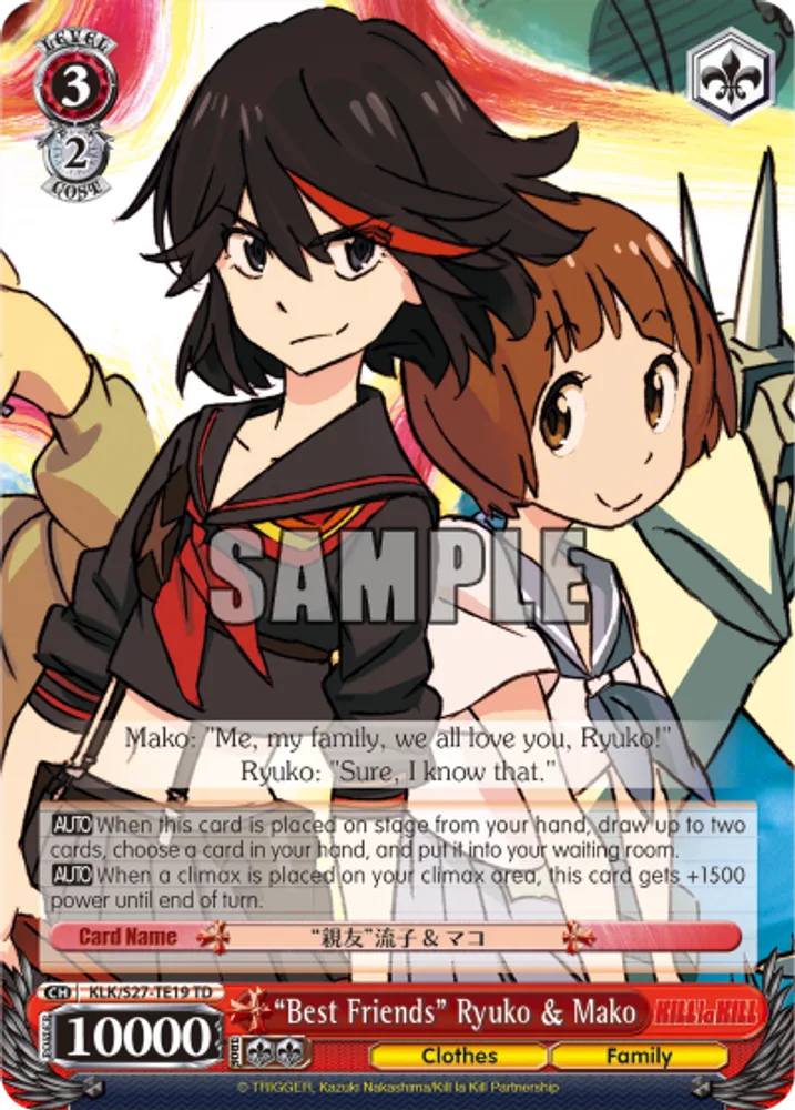 "Best Friends" Ryuko & Mako
