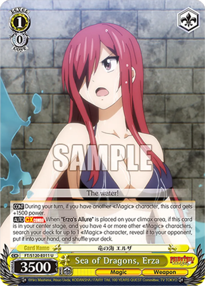 Sea of Dragons, Erza