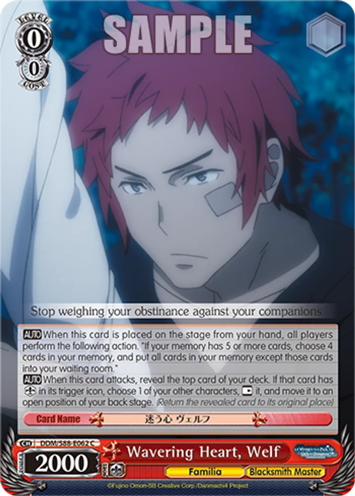 Wavering Heart, Welf