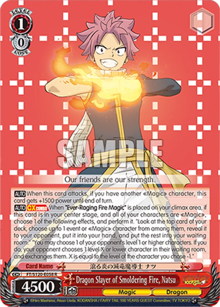 Dragon Slayer of Smoldering Fire, Natsu