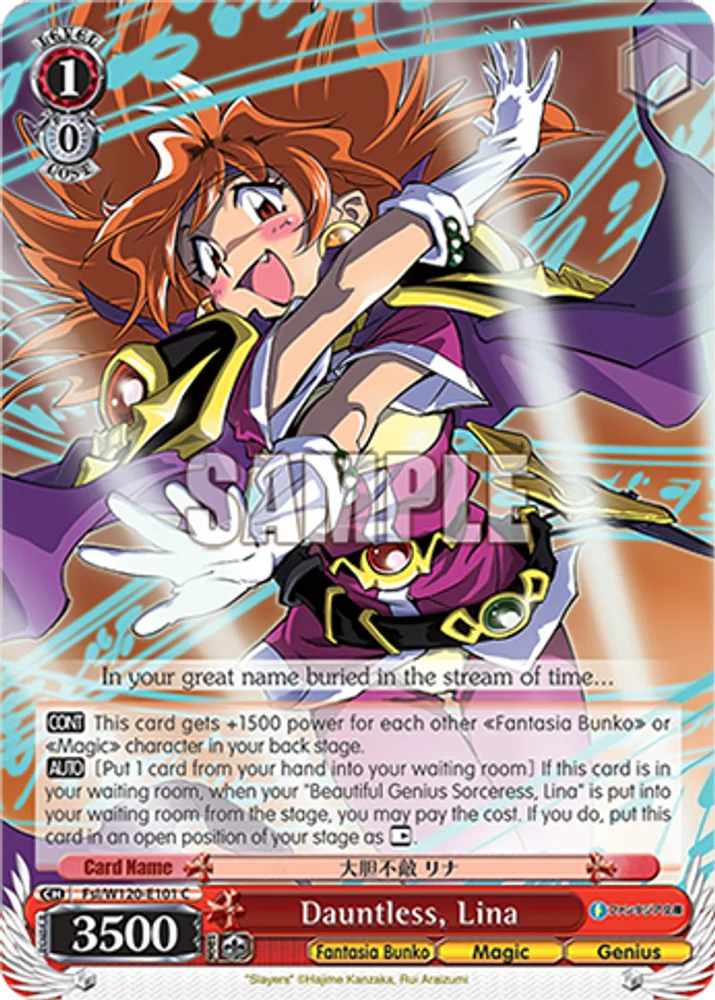 Dauntless, Lina