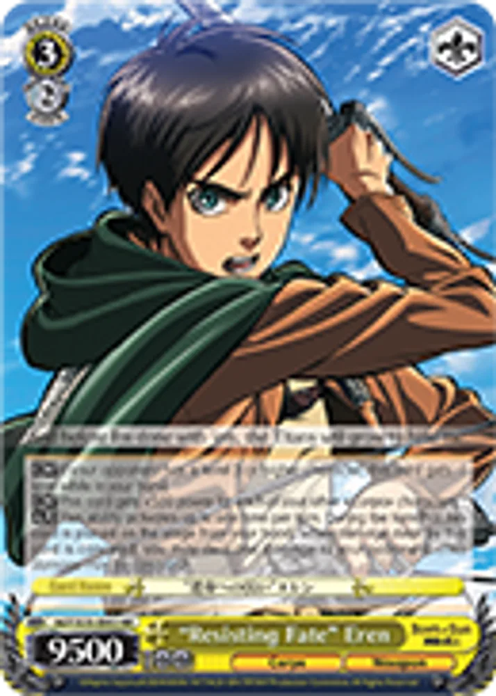 "Resisting Fate" Eren