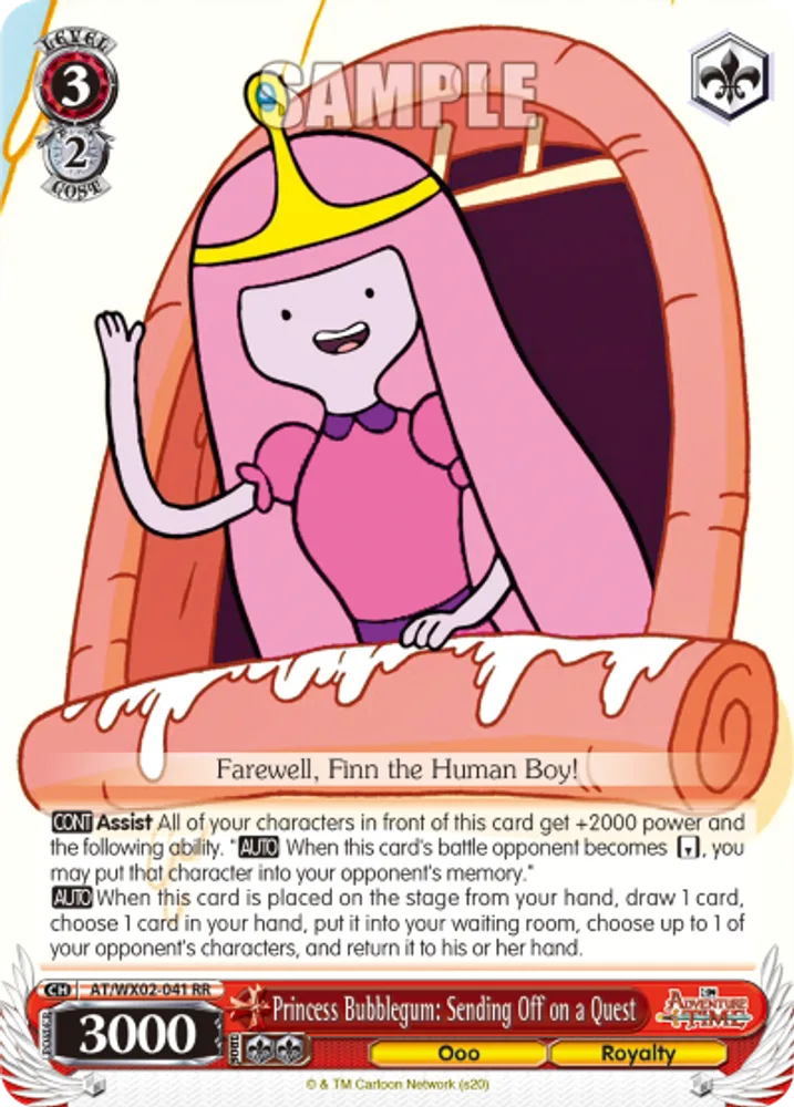 Princess Bubblegum: Sending Off on a Quest