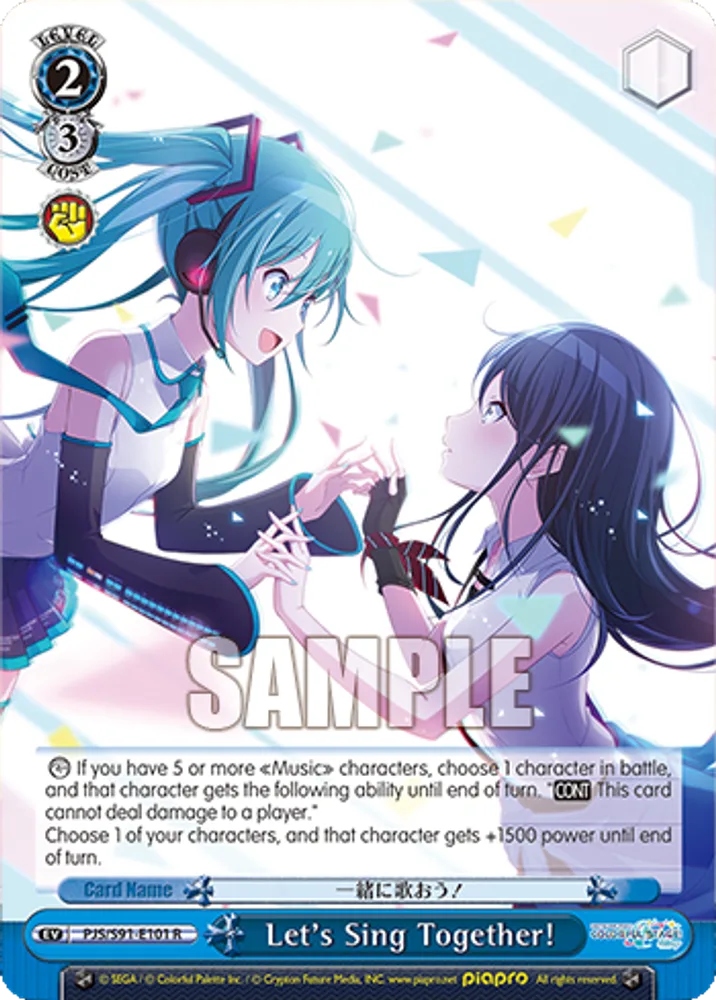Let's Sing Together!