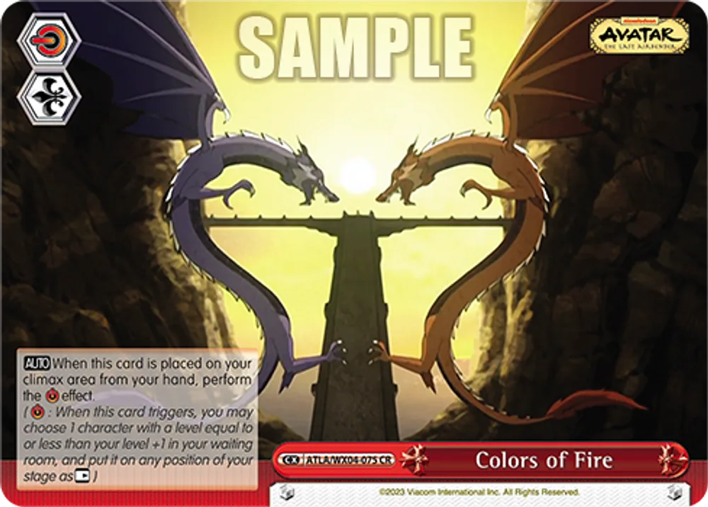 Colors of Fire