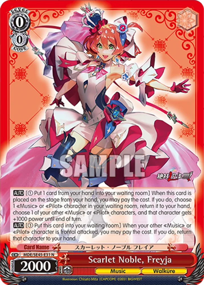 Scarlet Noble, Freyja