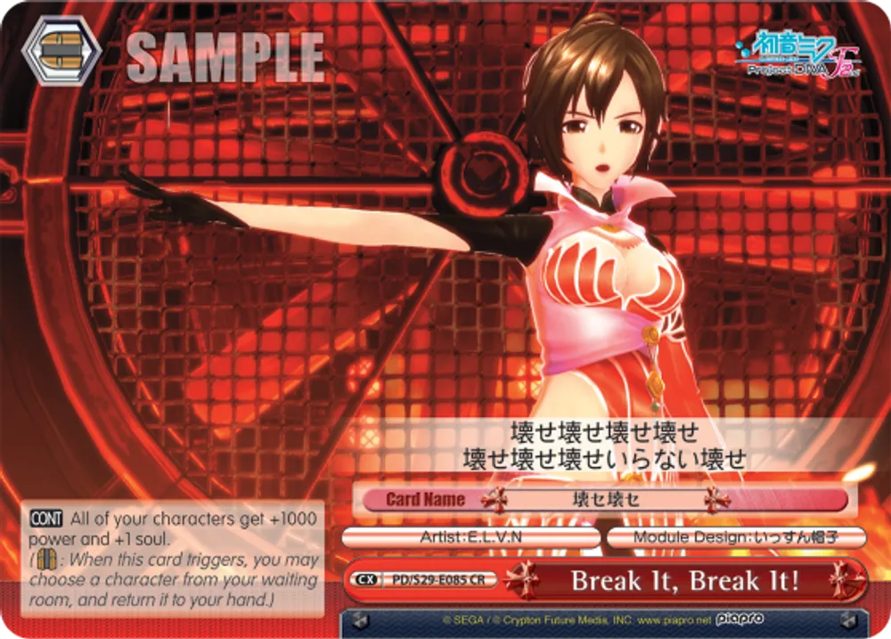 Break It, Break It!