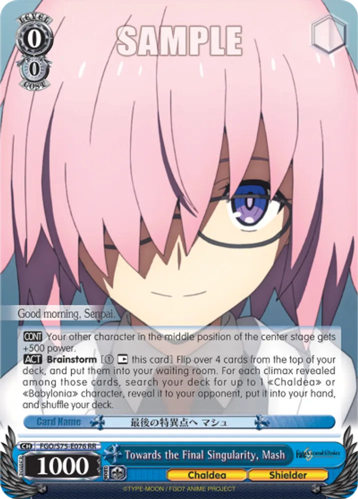 Towards the Final Singularity, Mash