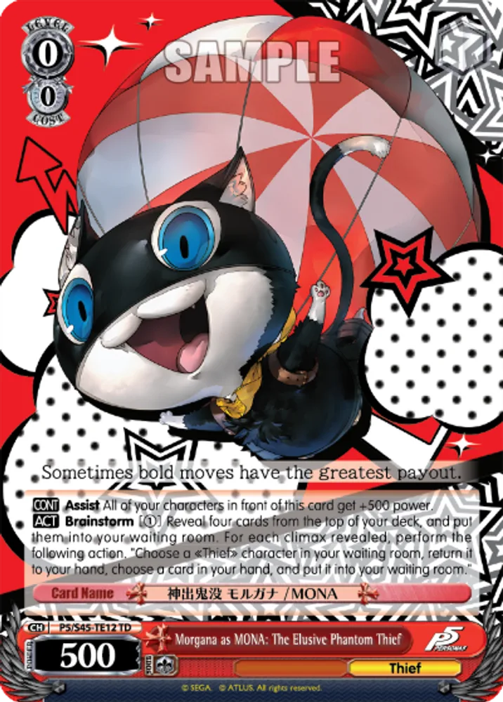 Morgana as MONA: The Elusive Phantom Thief