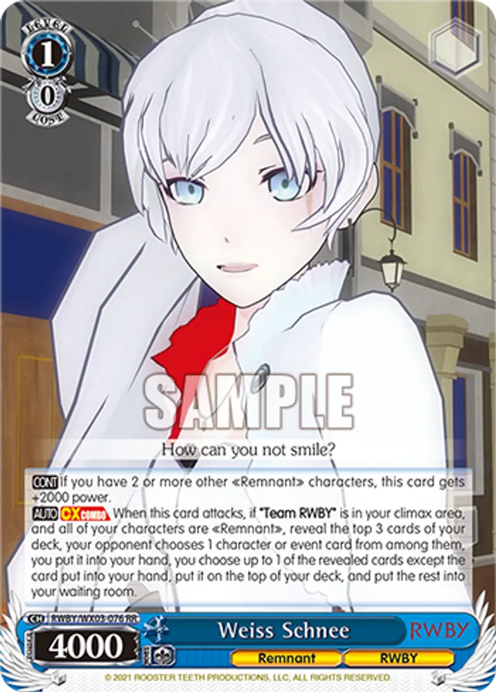 Weiss Schnee