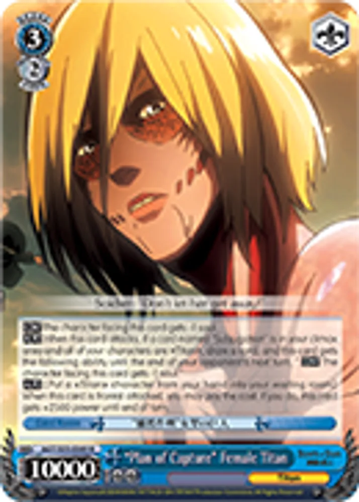 "Plan of Capture" Female Titan