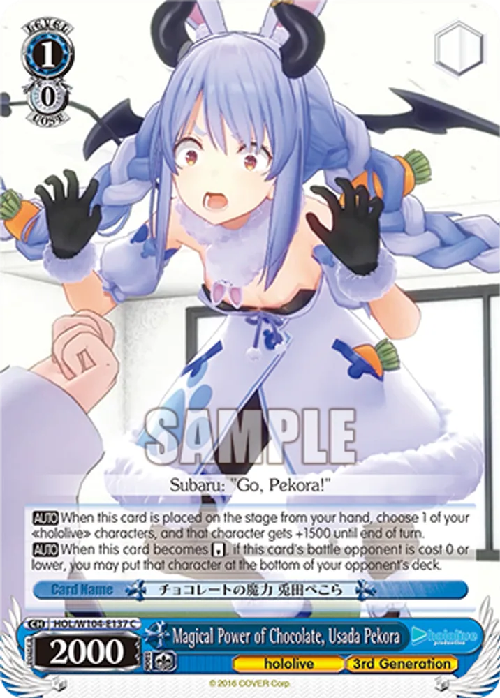 Magical Power of Chocolate, Usada Pekora