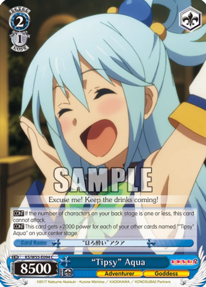 "Tipsy" Aqua