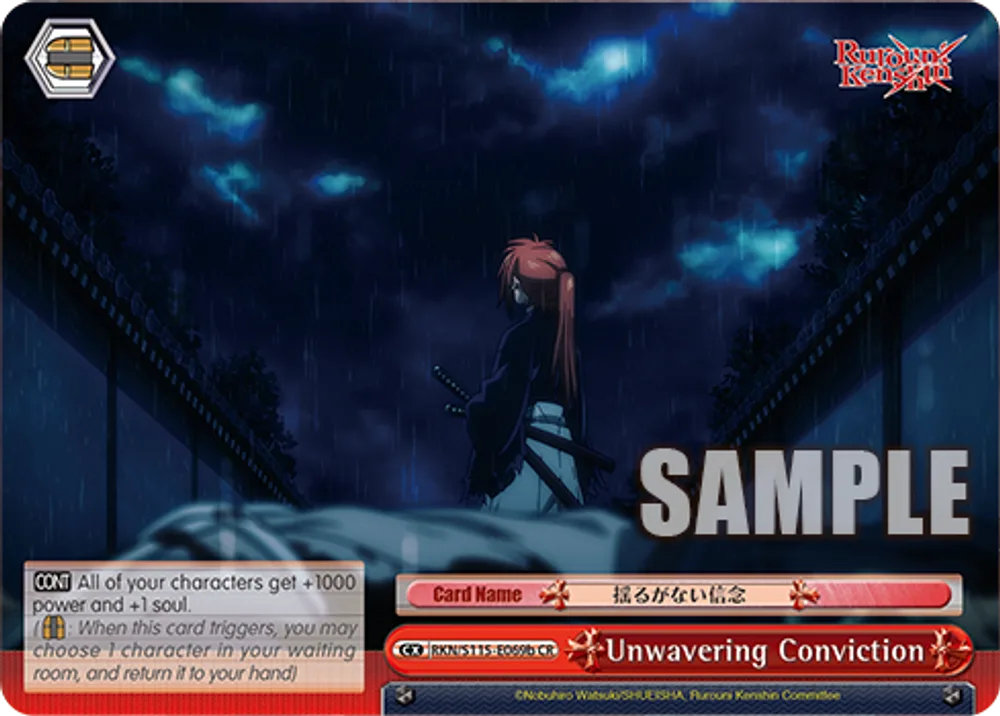 Unwavering Conviction
