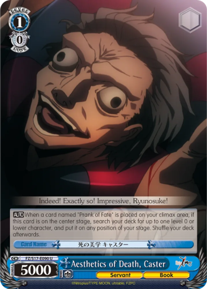 Aesthetics of Death, Caster