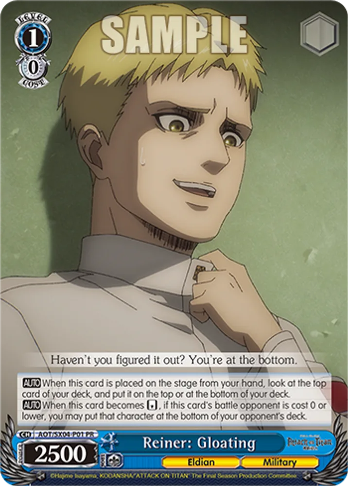 Reiner: Gloating