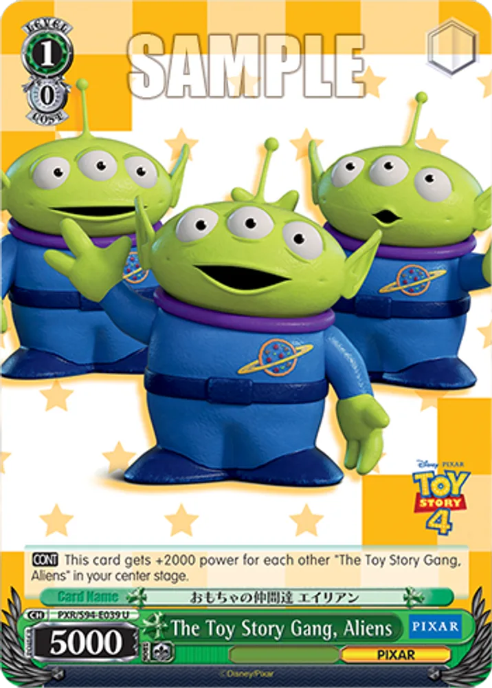 The Toy Story Gang, Aliens