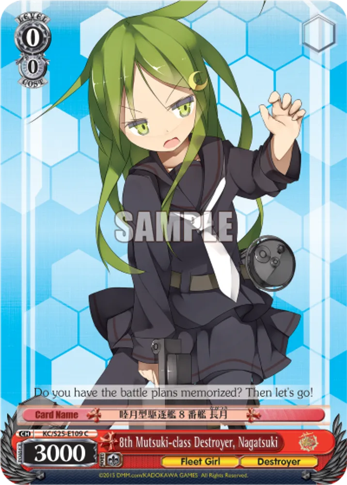8th Mutsuki-class Destroyer, Nagatsuki