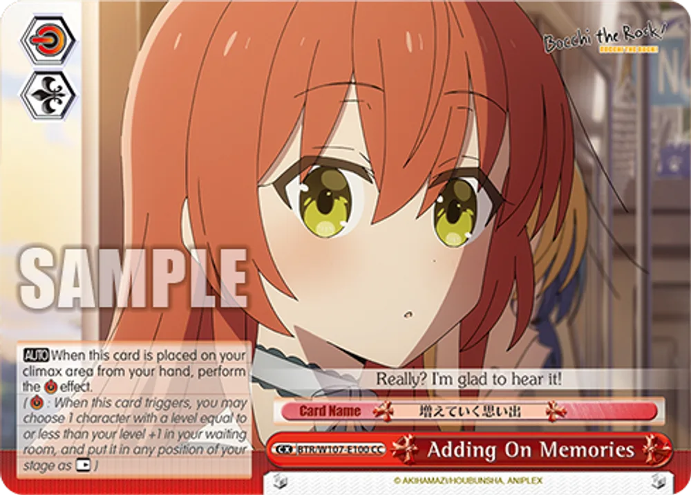 Adding On Memories
