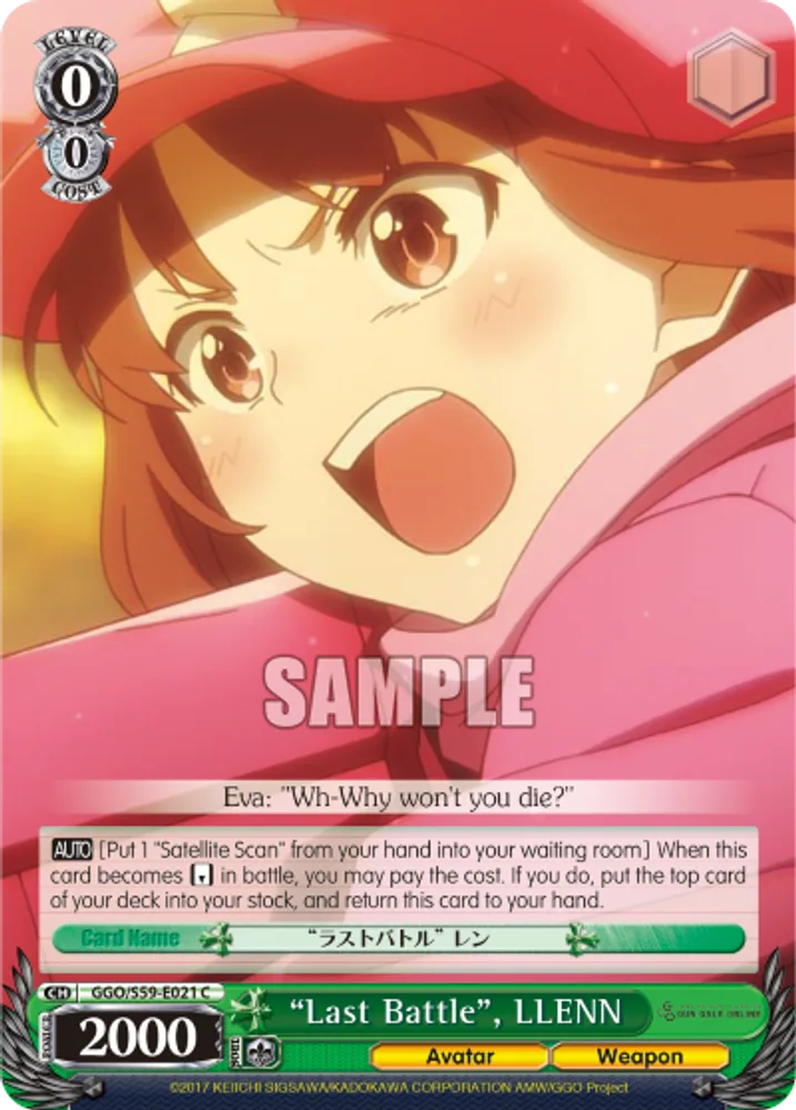 "Last Battle", LLENN