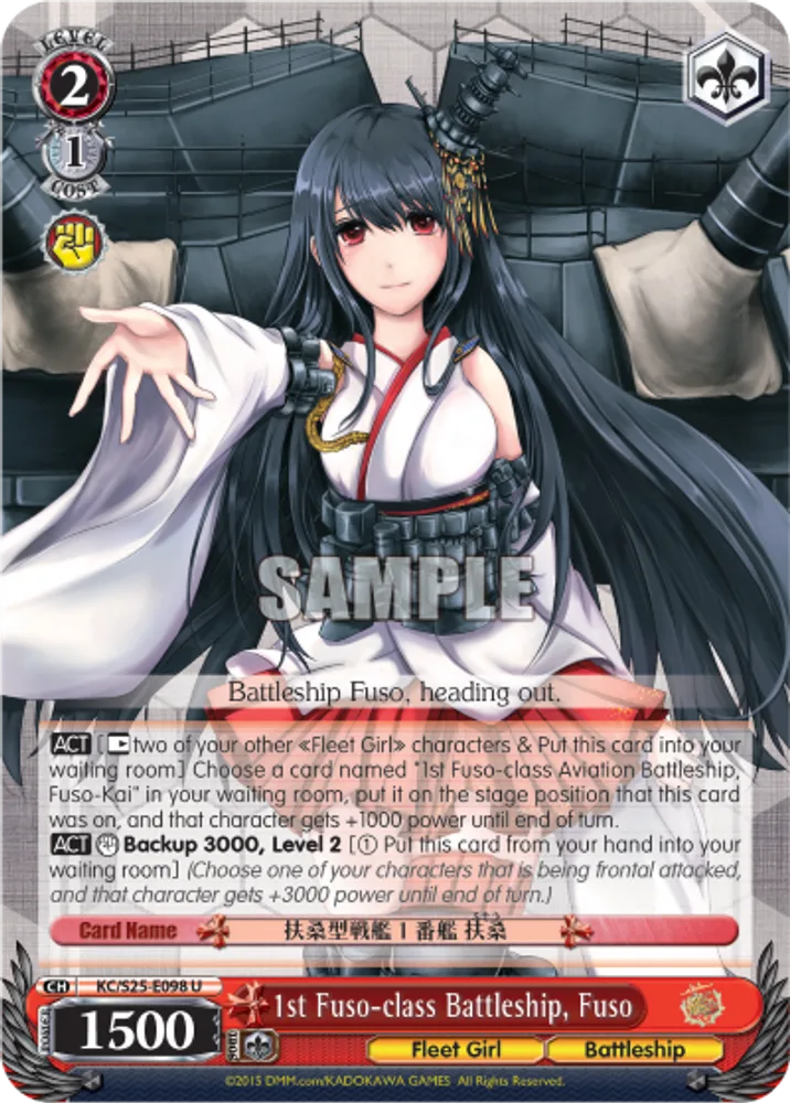 1st Fuso-class Battleship, Fuso