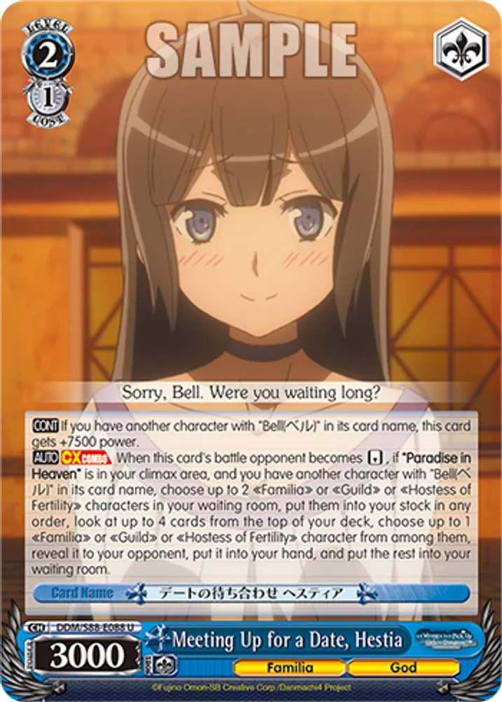 Meeting Up for a Date, Hestia