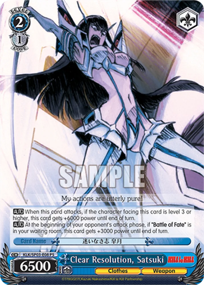 Clear Resolution, Satsuki