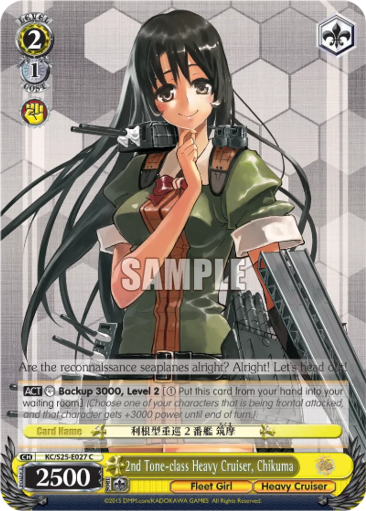 2nd Tone-class Heavy Cruiser, Chikuma