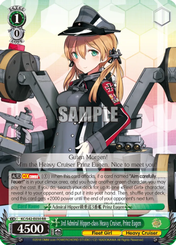 3rd Admiral Hipper-class Heavy Cruiser, Prinz Eugen