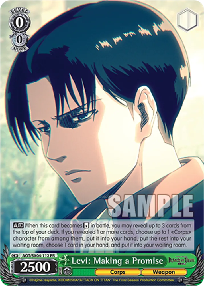 Levi: Making a Promise