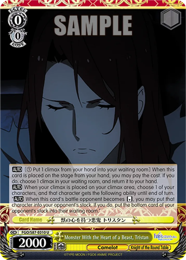 Monster With the Heart of a Beast, Tristan