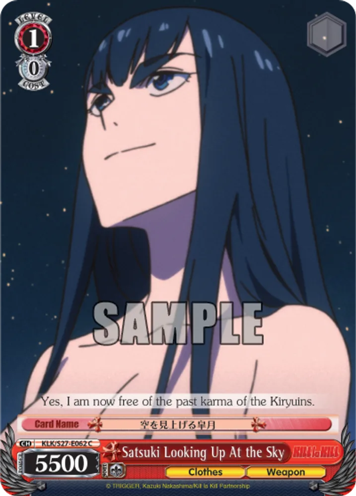 Satsuki Looking Up At the Sky