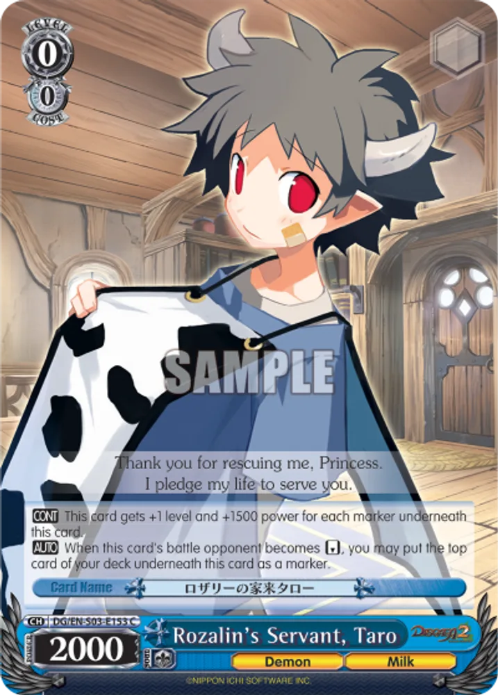 Rozalin's Servant, Taro