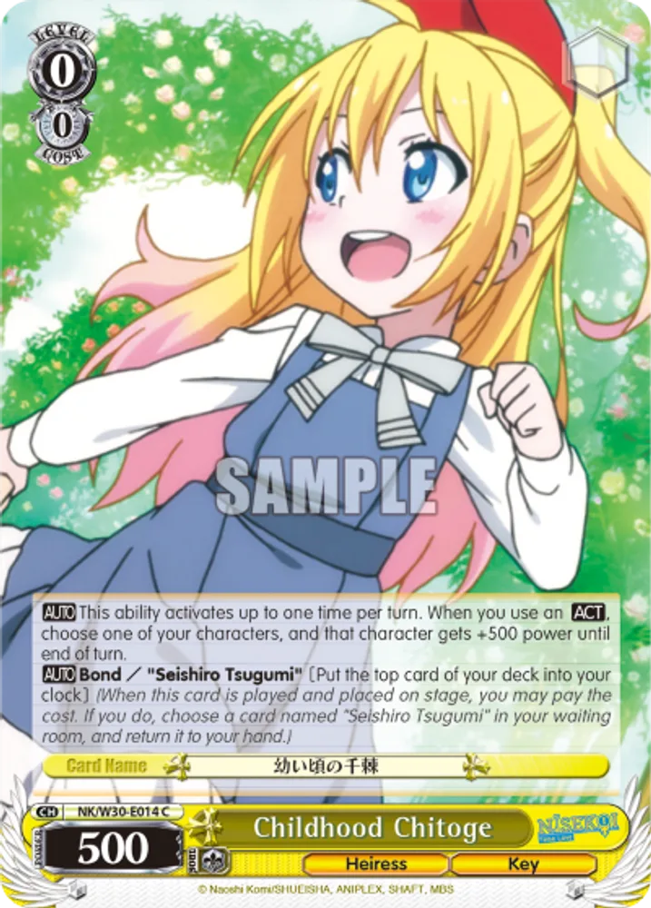 Childhood Chitoge
