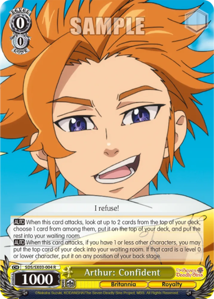Arthur: Confident