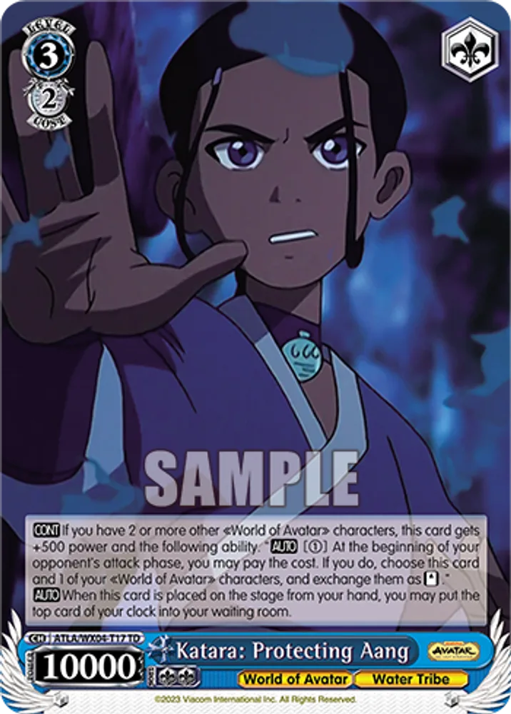 Katara: Protecting Aang
