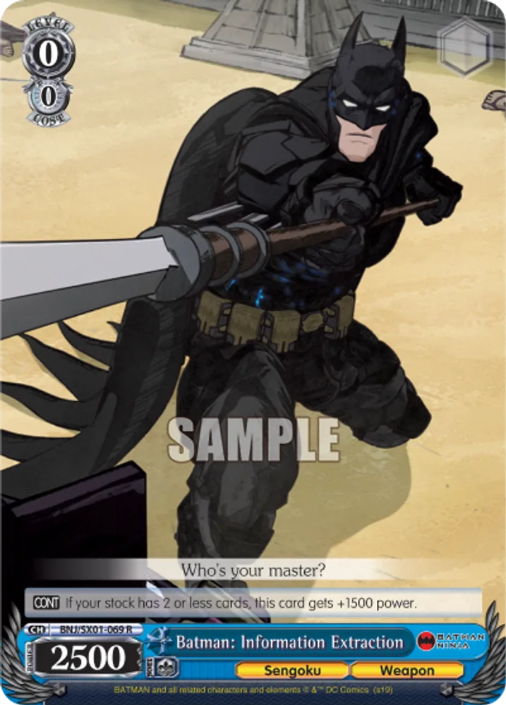 Batman: Information Extraction