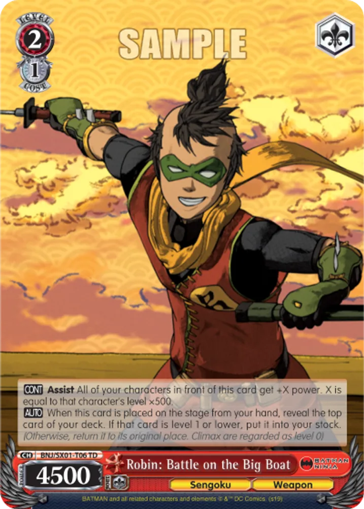 Robin: Battle on the Big Boat