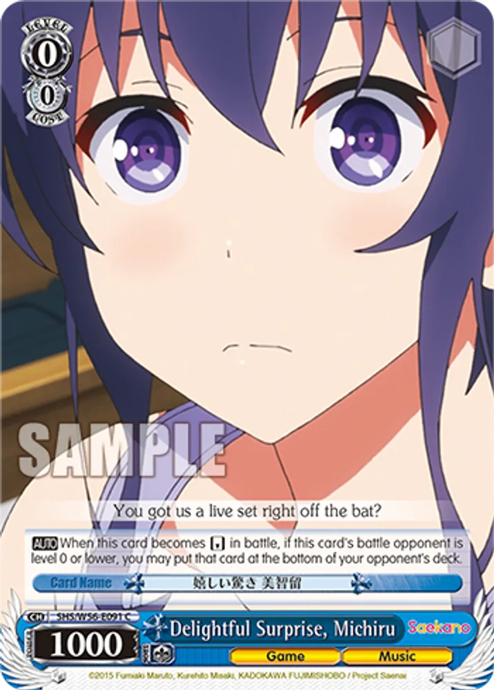Delightful Surprise, Michiru