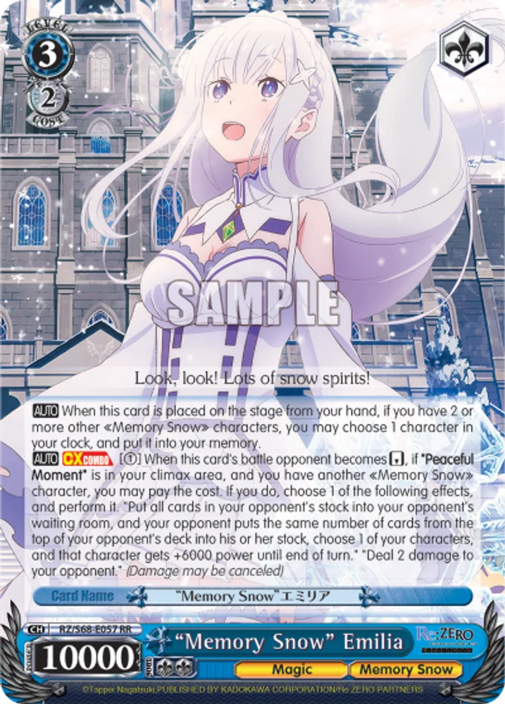 "Memory Snow" Emilia