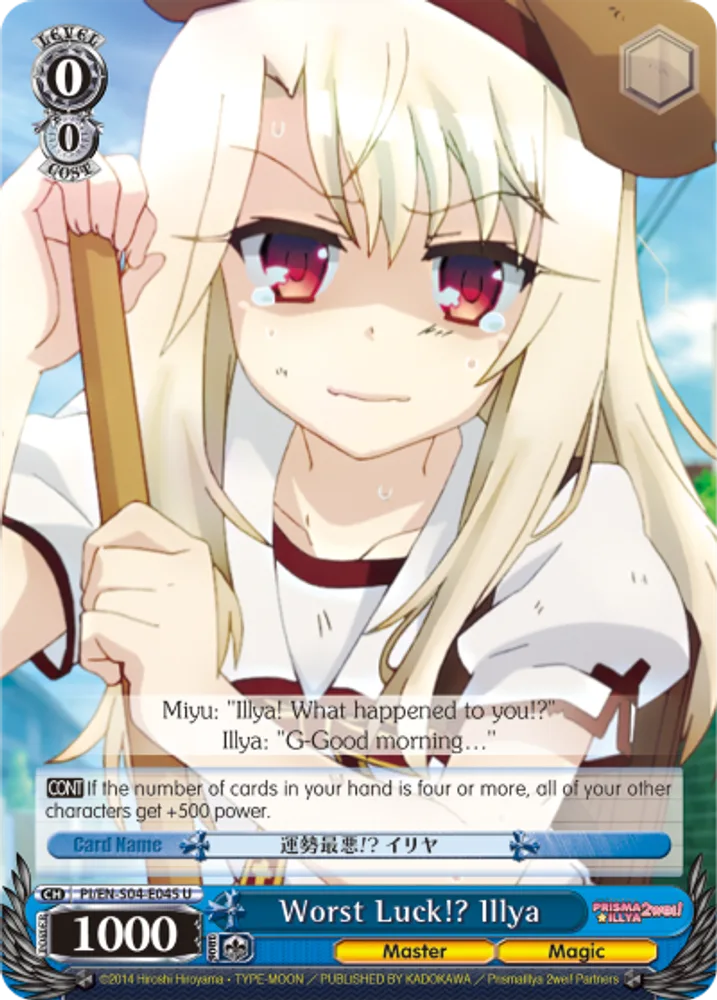 Worst Luck!? Illya