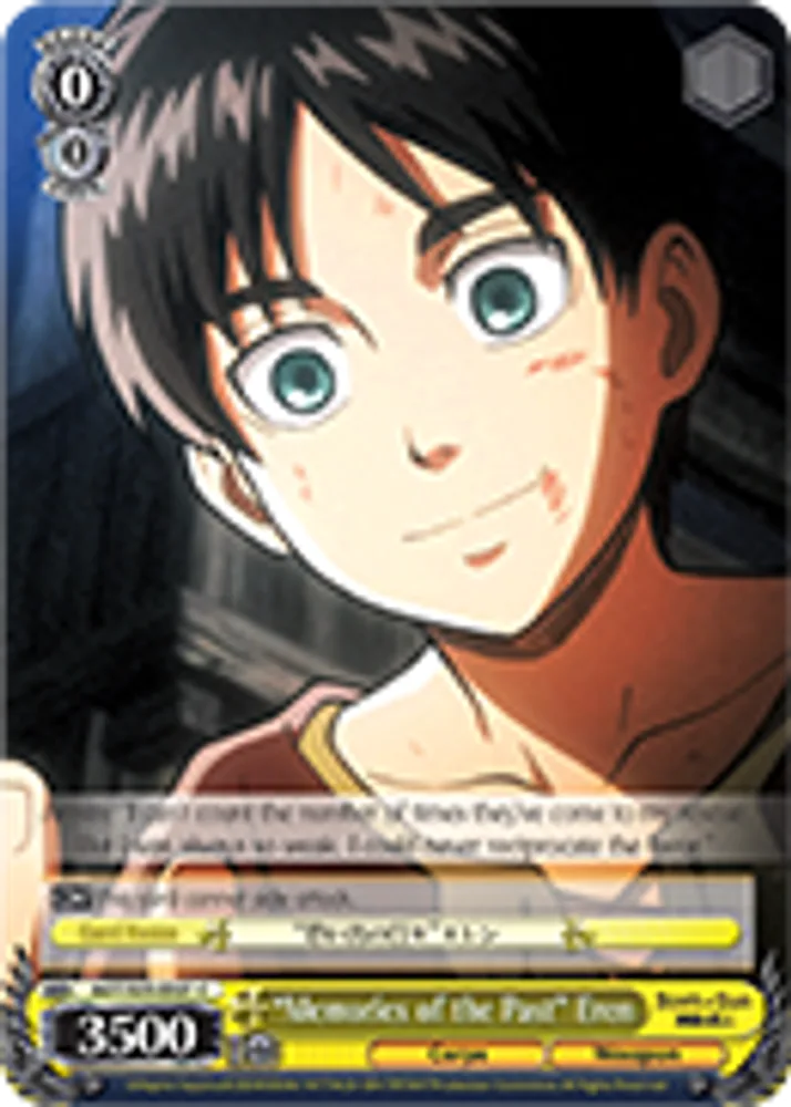 "Memories of the Past" Eren
