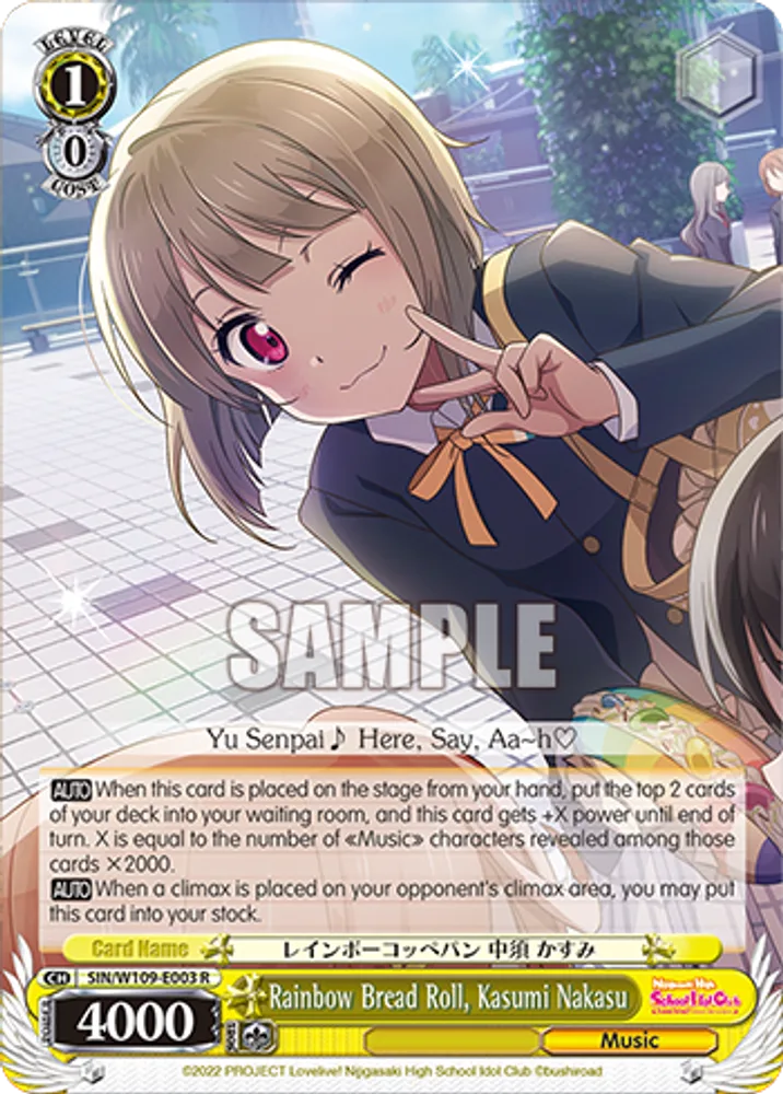 Rainbow Bread Roll, Kasumi Nakasu