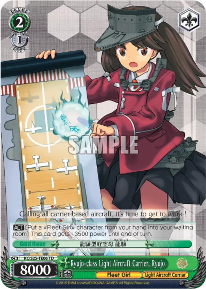 Ryujo-class Light Aircraft Carrier, Ryujo