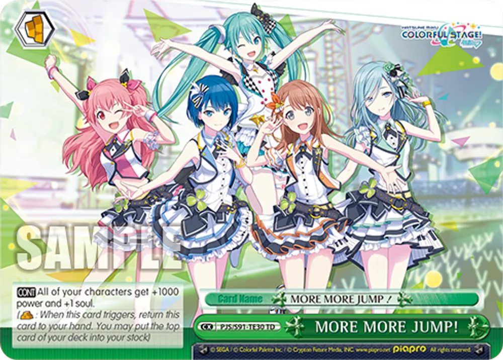 MORE MORE JUMP!