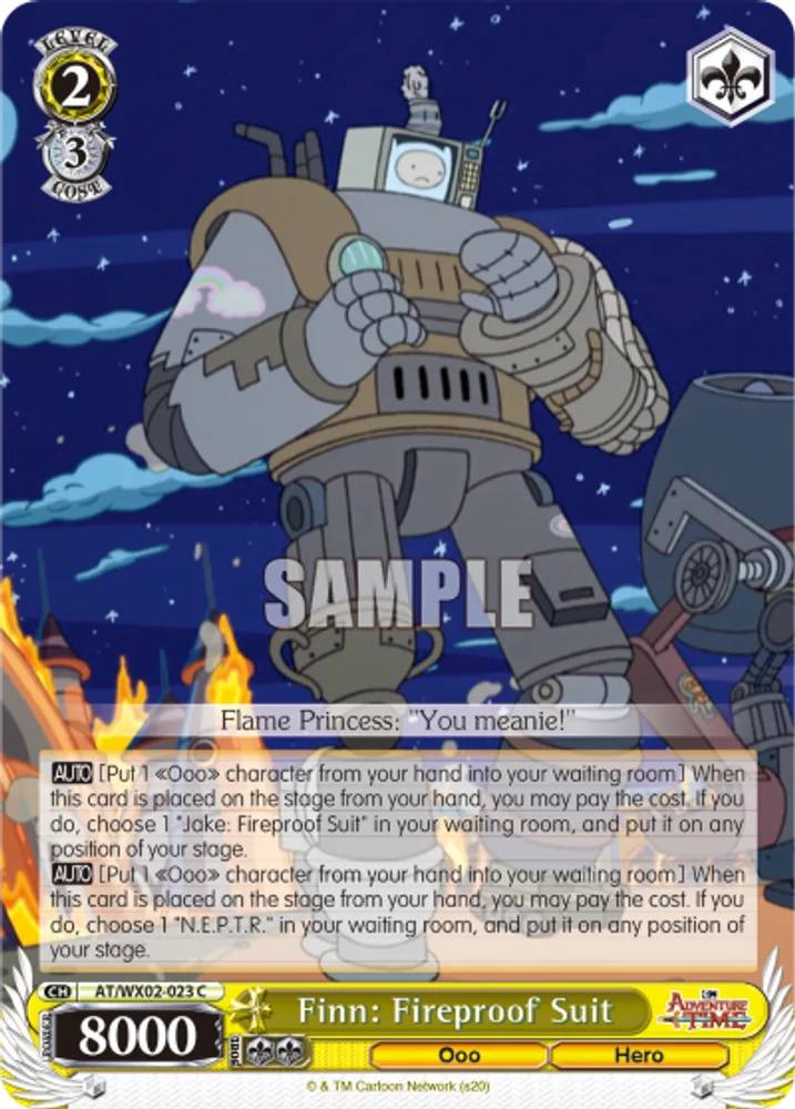 Finn: Fireproof Suit