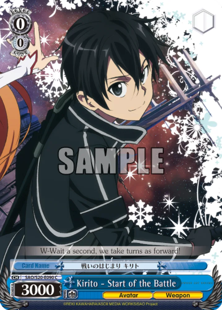 Kirito - Start of the Battle